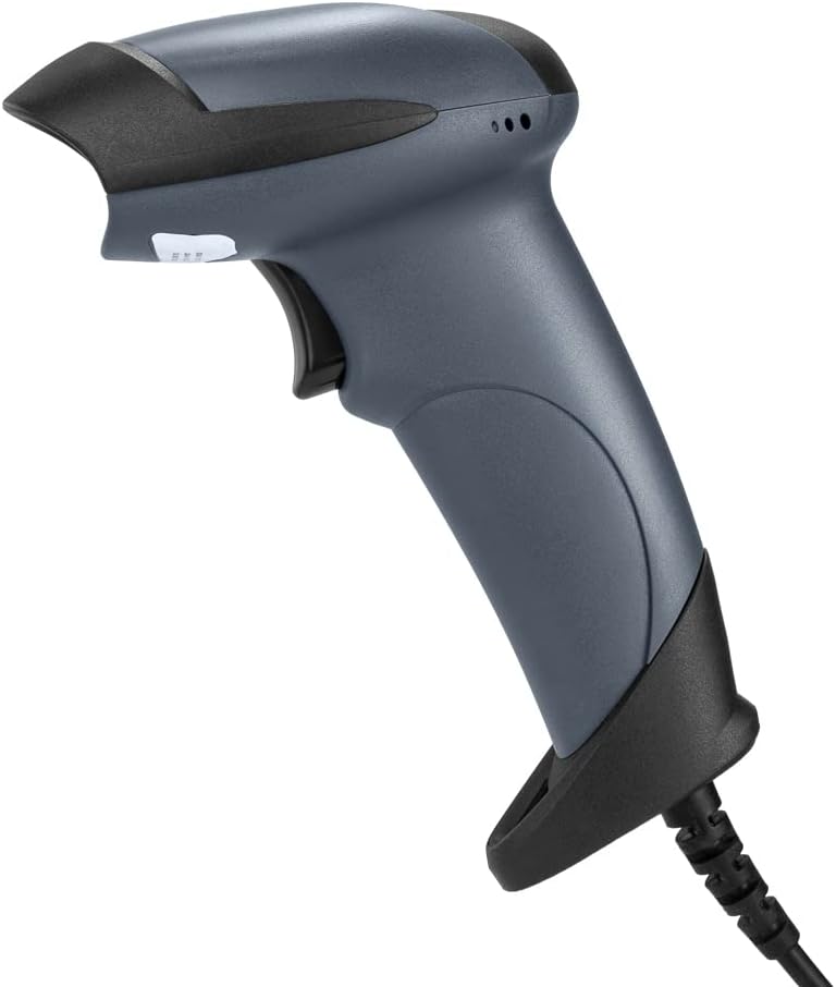 NETUM NT-M1 1D Laser Barcode Scanner USB Wired – Handheld 32-Bit Barcode Reader for POS System, Supermarket & Retail A4 Code Scanner