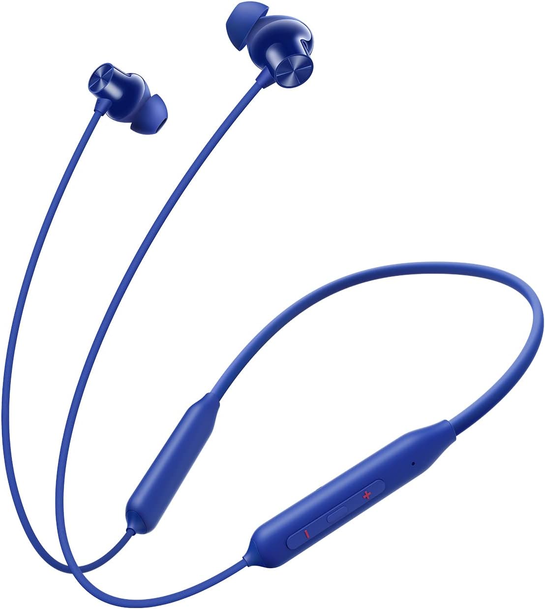 OnePlus Bullets Wireless Z2 Bluetooth Earphones (Beam Blue) – 12.4mm Drivers, Deep Bass, 30H Battery, Fast Charge, IP55 Sweat Resistant Neckband