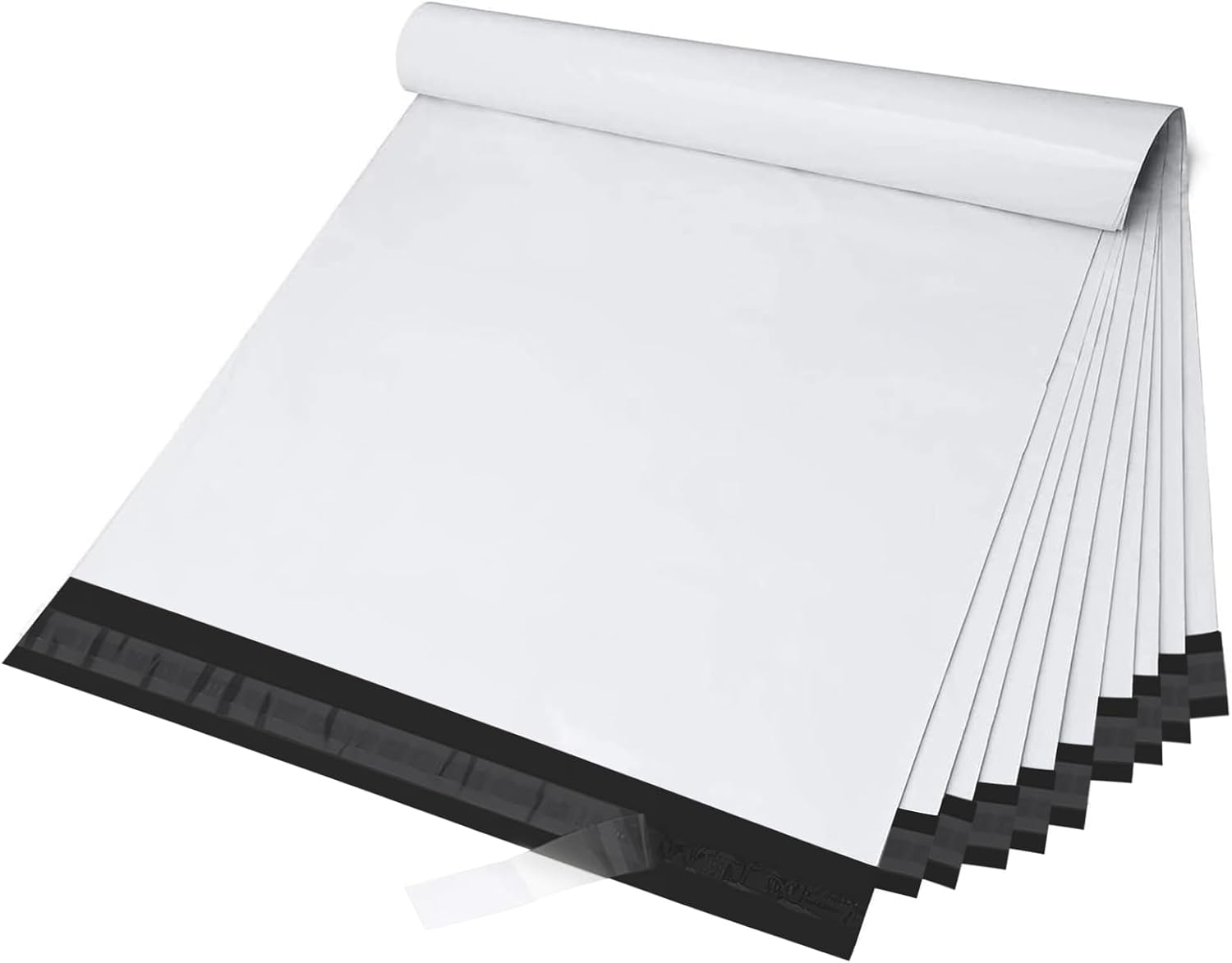 Fuxury 10x13 Inch White Poly Mailers 200 Pack – Self-Sealing Shipping Envelopes, Waterproof & Tear-Resistant Mailing Bags for Clothing, Boutique Packaging & Small Business Supplies