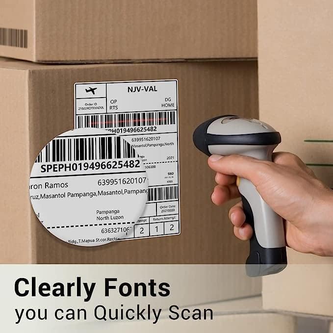 10 Rolls DK-22205 Continuous Paper Labels 62mm x 30.48m – Black on White Compatible with Brother QL-500, QL-550, QL-570, QL-650TD, QL-700, QL-710W, QL-720NW, QL-800, QL-810W, QL-820NWB, QL-1050, QL-1060N, QL-1100, QL-1110NWB