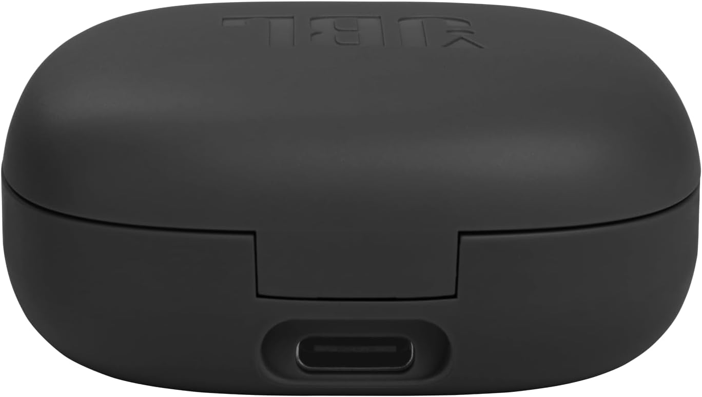 JBL Wave Flex True Wireless Earbuds – Deep Bass Sound, 32H Battery Life, Smart Ambient & TalkThru, Hands-Free Calls, VoiceAware, Water & Dust Resistant Bluetooth Earphones (Black)