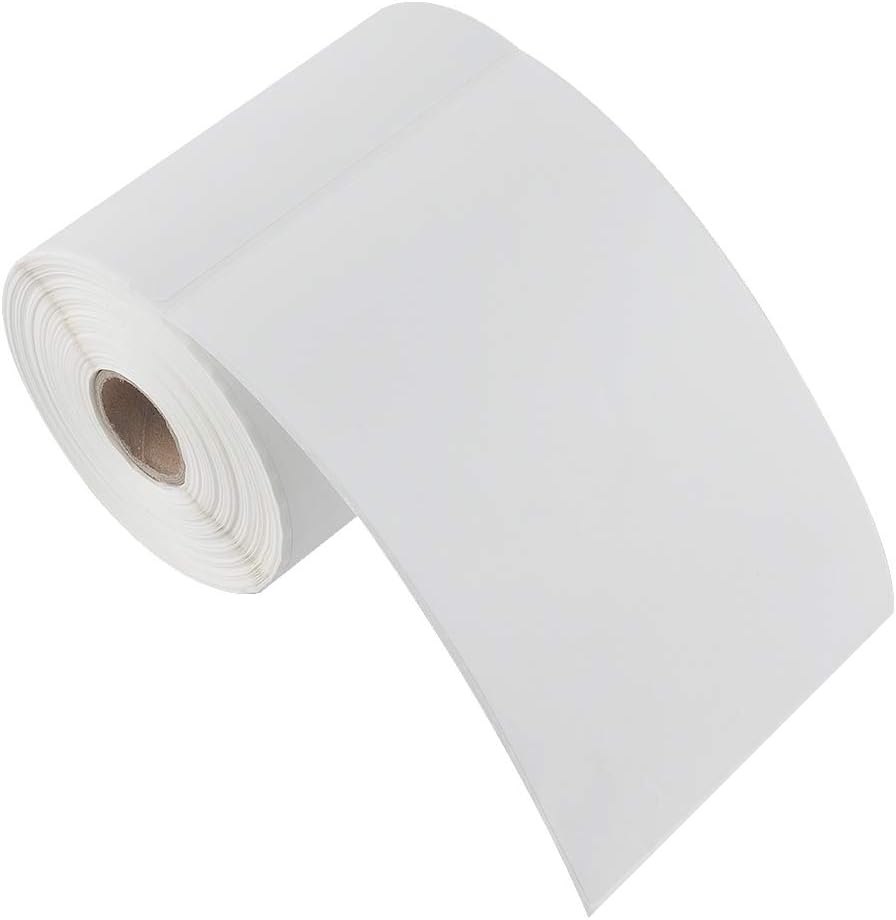 L LIKED 4x6 Direct Thermal Labels – 2 Rolls (250 Labels/Roll) – Compatible with Zebra Printers – Premium Shipping Labels for Small Business, Warehouse & E-commerce