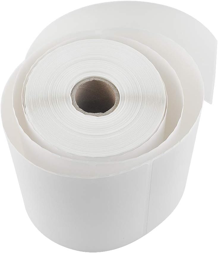 L LIKED 4x6 Direct Thermal Labels – 2 Rolls (250 Labels/Roll) – Compatible with Zebra Printers – Premium Shipping Labels for Small Business, Warehouse & E-commerce