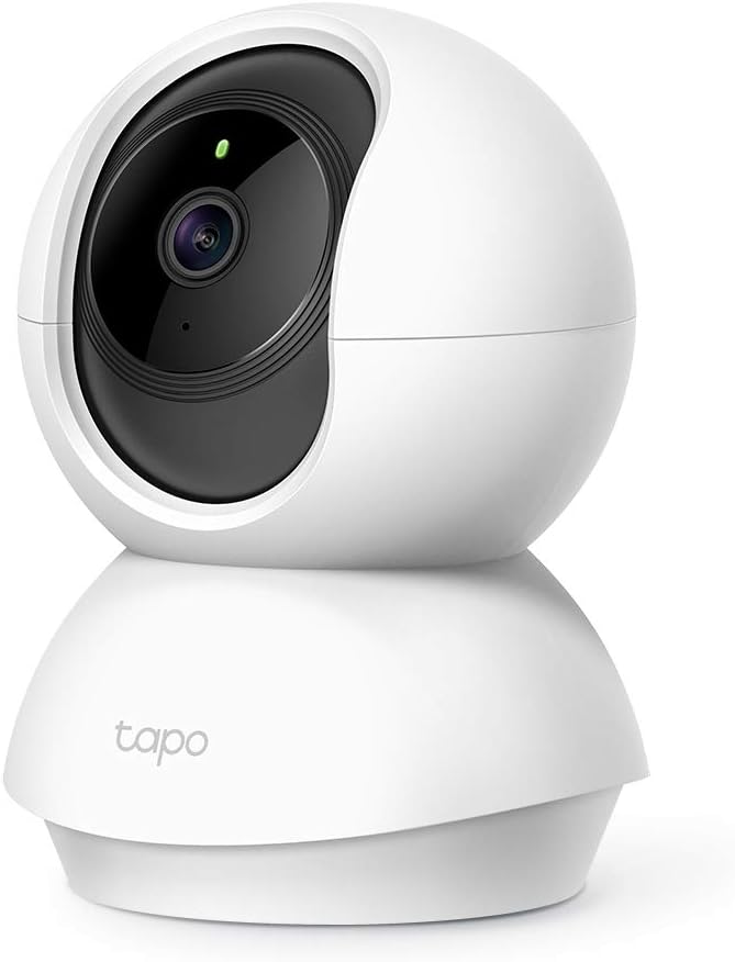TP-Link Tapo TC71 2K Pan/Tilt Home Security Wi-Fi Camera | 360° Full View, Motion & Baby Cry Detection, Smart Tracking, Night Vision, 2-Way Audio | Works with Alexa & Google Home