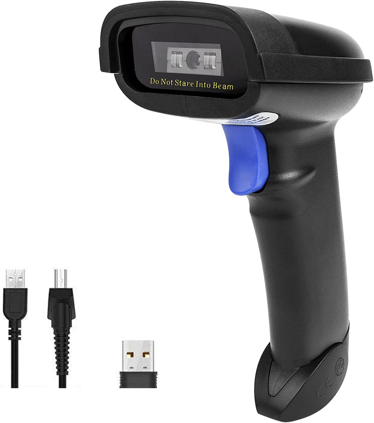 NETUM NT-1228BC CCD 1D Barcode Scanner – Bluetooth, 2.4GHz Wireless & USB Wired Barcode Reader for POS, Retail & Inventory Management