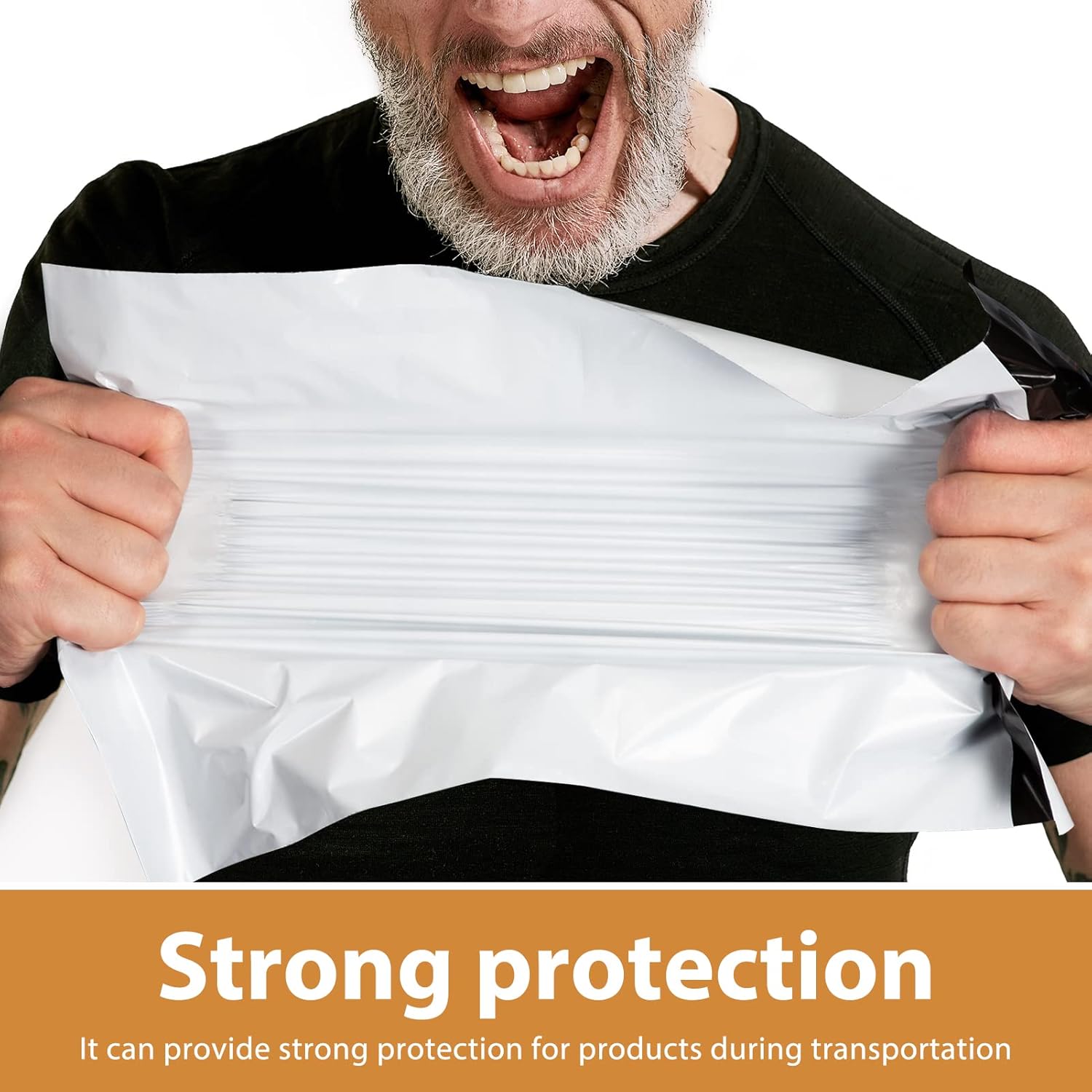 Metronic 19x24 Inch Poly Mailers 100 Pcs – Large Waterproof Shipping Bags for Clothing | Strong Self-Sealing Adhesive Mailing Envelopes | Tear-Resistant White Packaging for Small Business