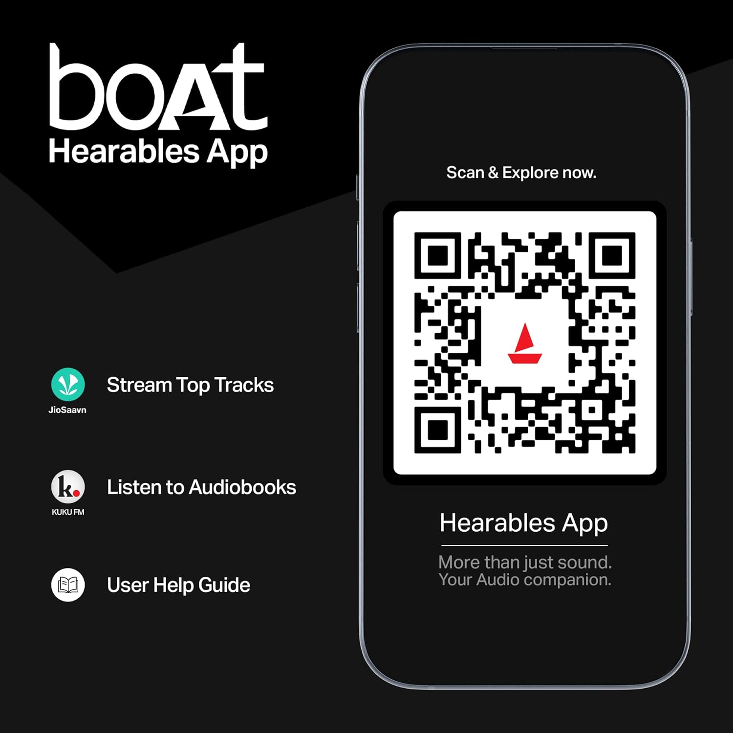 boAt Rockerz 255 Pro+ Bluetooth Wireless In-Ear Earphones (Active Black) – 60H Playback, ASAP Fast Charge, IPX7 Waterproof, Dual Pairing, Bluetooth 5.2 Neckband Headphones