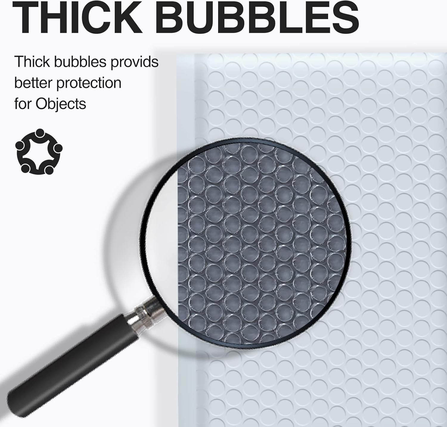 UCGOU 6x10 Inch White Poly Bubble Mailers (25 Pack) – Padded Shipping Envelopes, Self-Seal Waterproof & Tear-Resistant Mailing Bags for Small Business Packaging