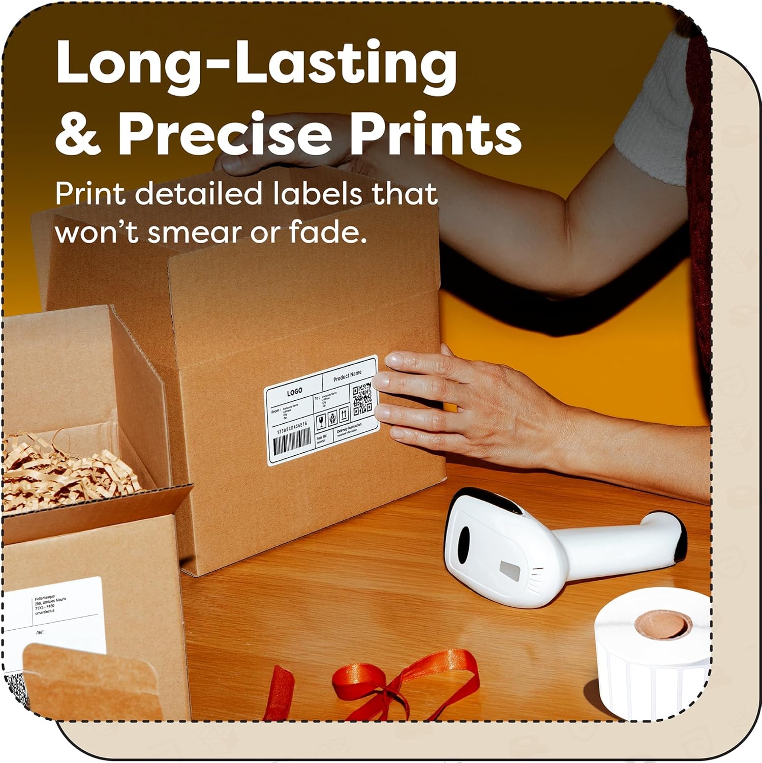 Aegis Adhesives 3" x 0.5" Direct Thermal Labels – 28,800 Barcode & SKU Stickers (12 Rolls) – Inventory, Shelf & Retail Labeling – Compatible with Zebra & Rollo Printers